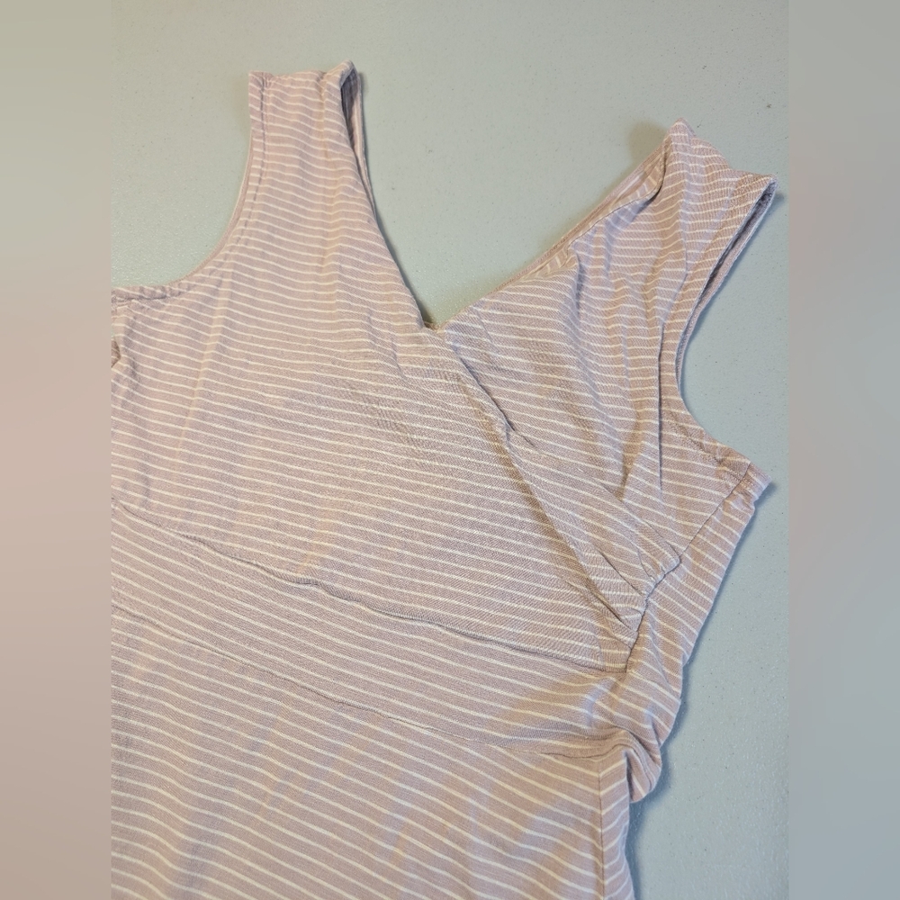 Patagonia large pink striped dress - Picture 2 of 6